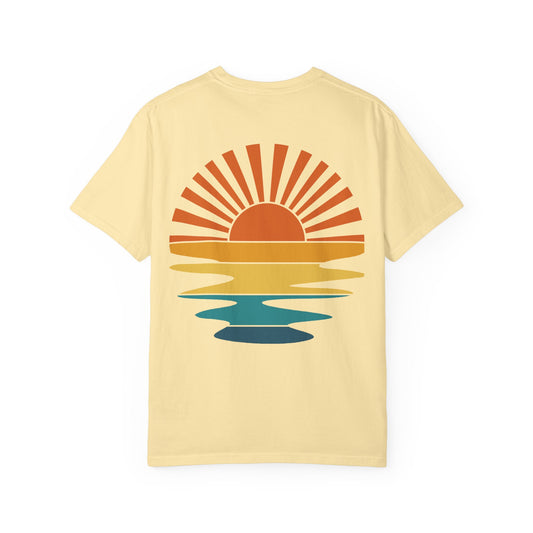 Retro Sunset Reflection Tee
