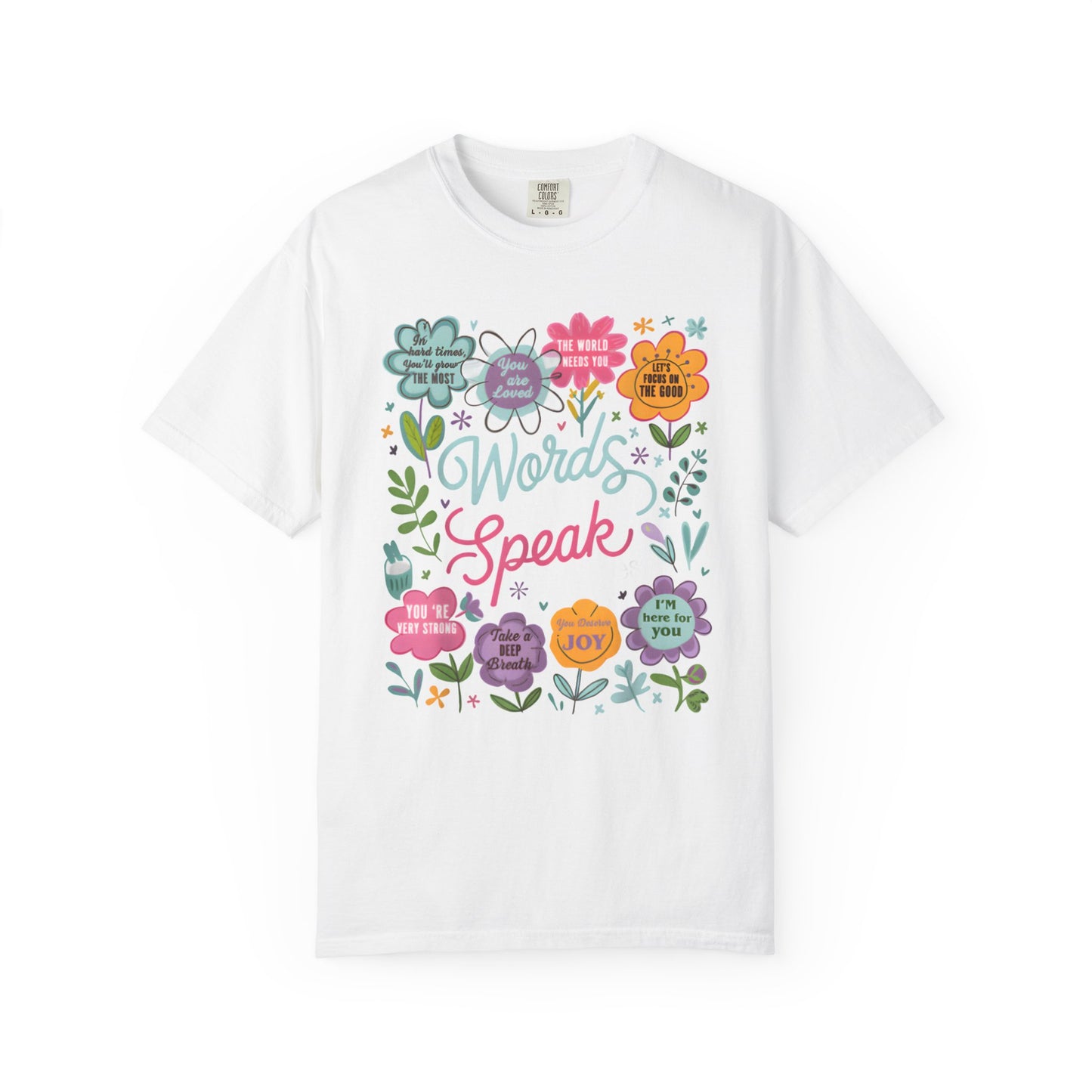 Words Matter Speak Kindness Tee