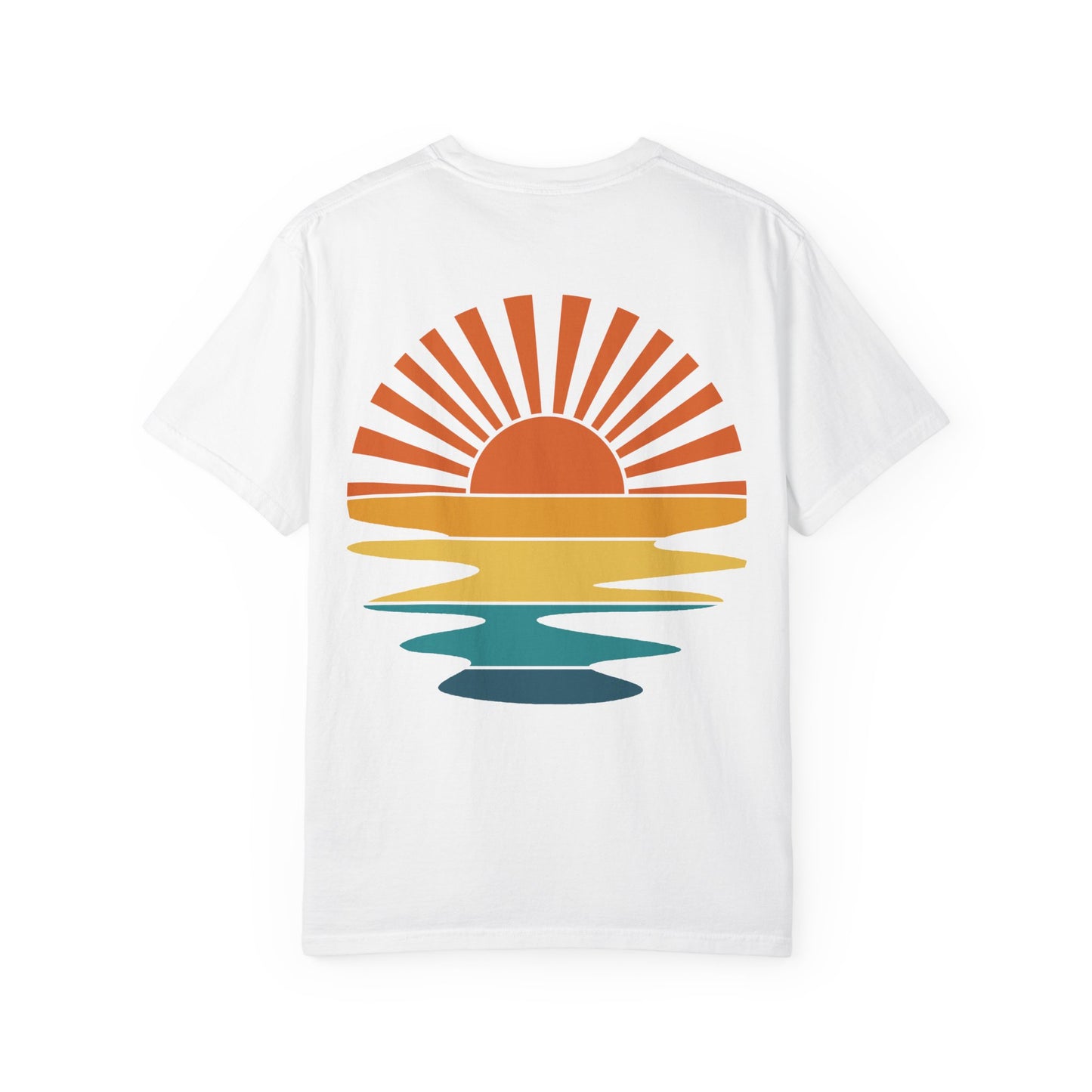 Retro Sunset Reflection Tee