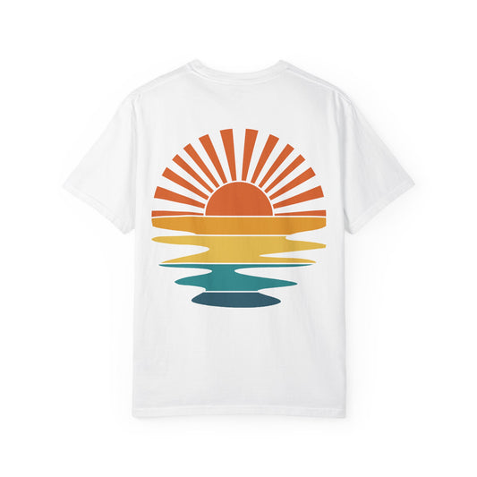 Retro Sunset Reflection Tee