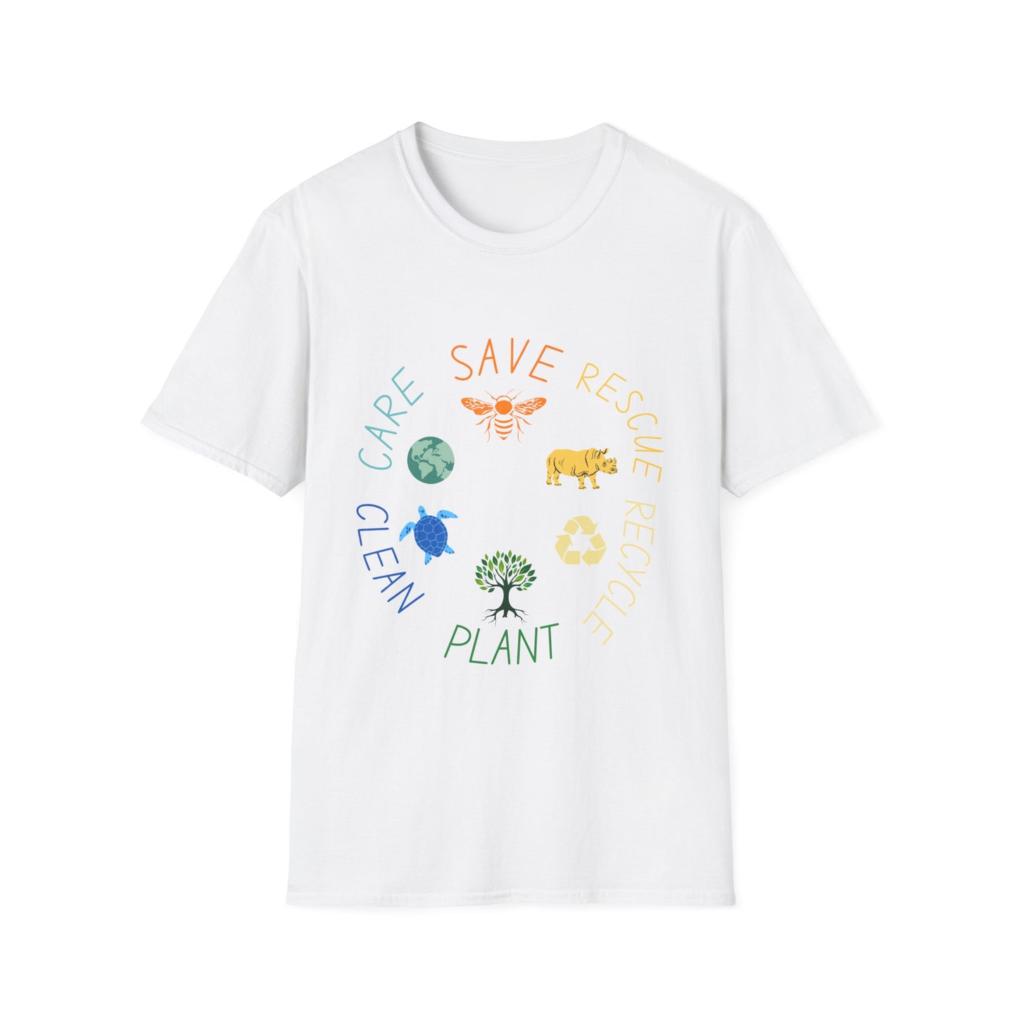 Care Save Rescue Wildlife & Planet Tee