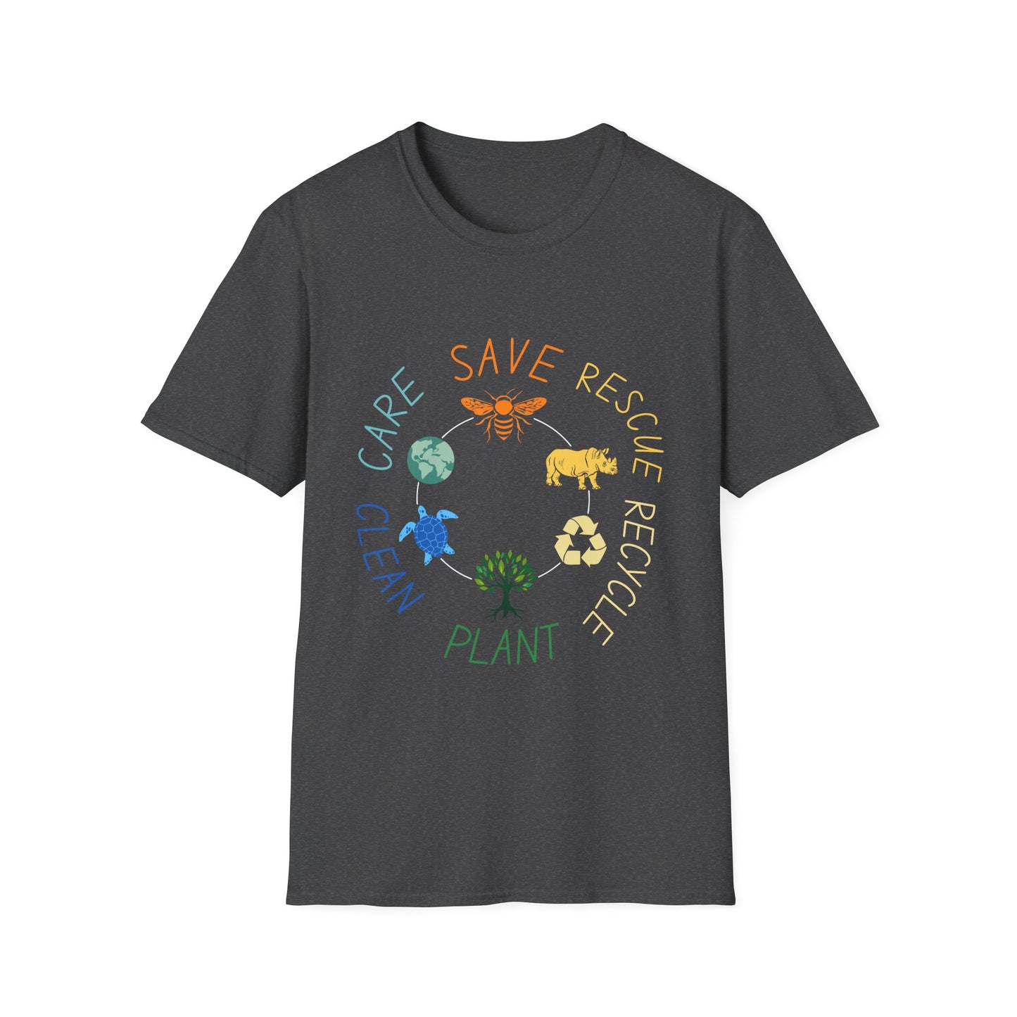 Care Save Rescue Wildlife & Planet Tee