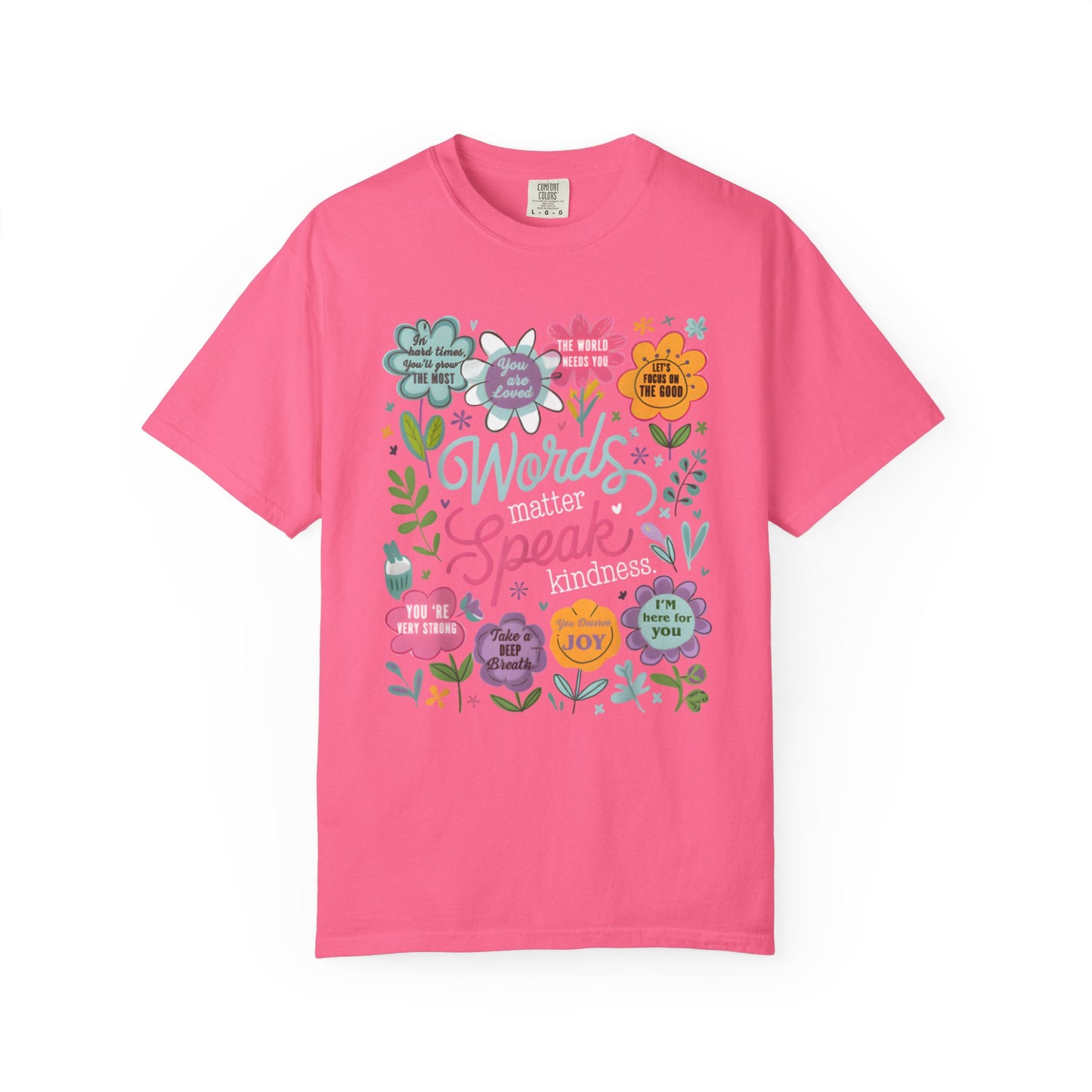Words Matter Speak Kindness Tee