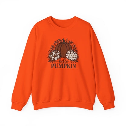 Autumn Hello Pumpkin Sweatshirt