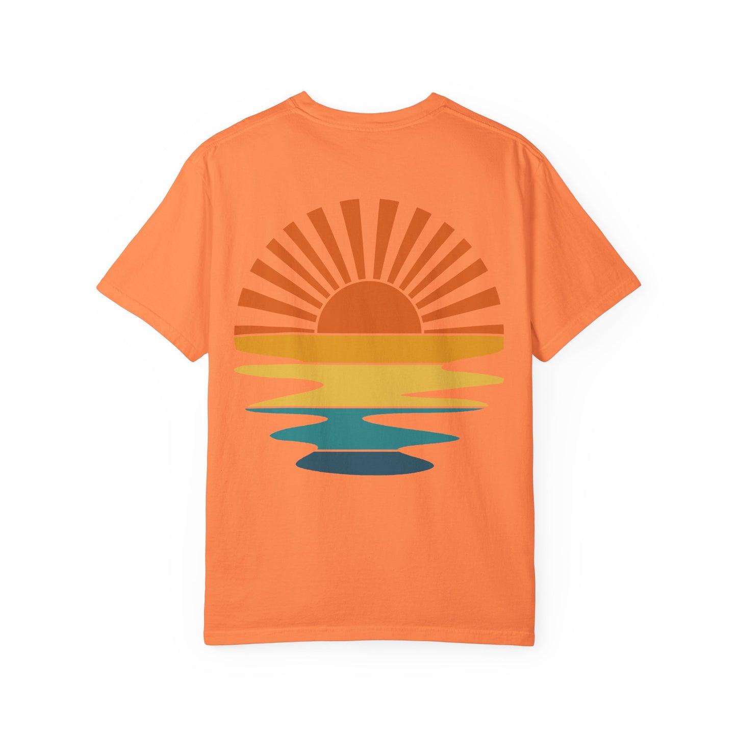 Retro Sunset Reflection Tee