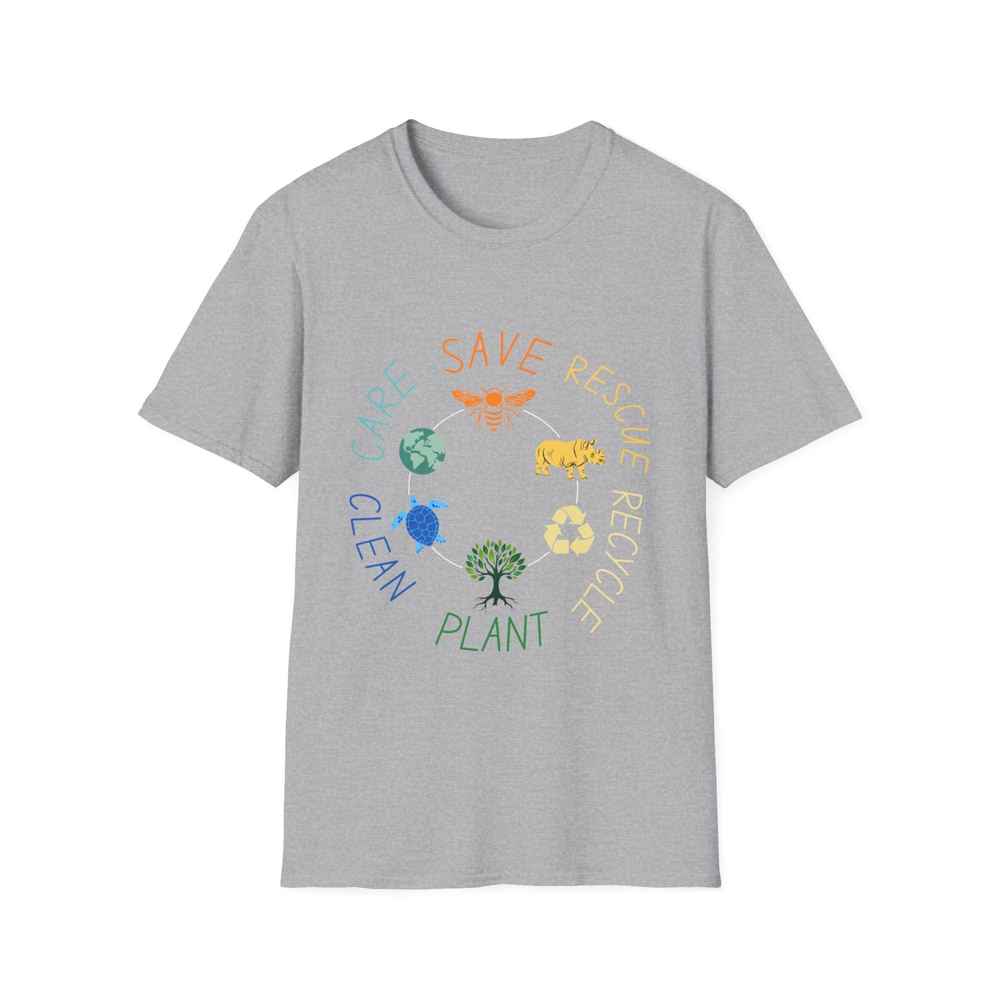 Care Save Rescue Wildlife & Planet Tee
