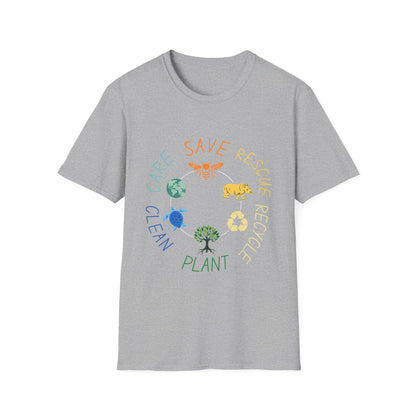 Care Save Rescue Wildlife & Planet Tee